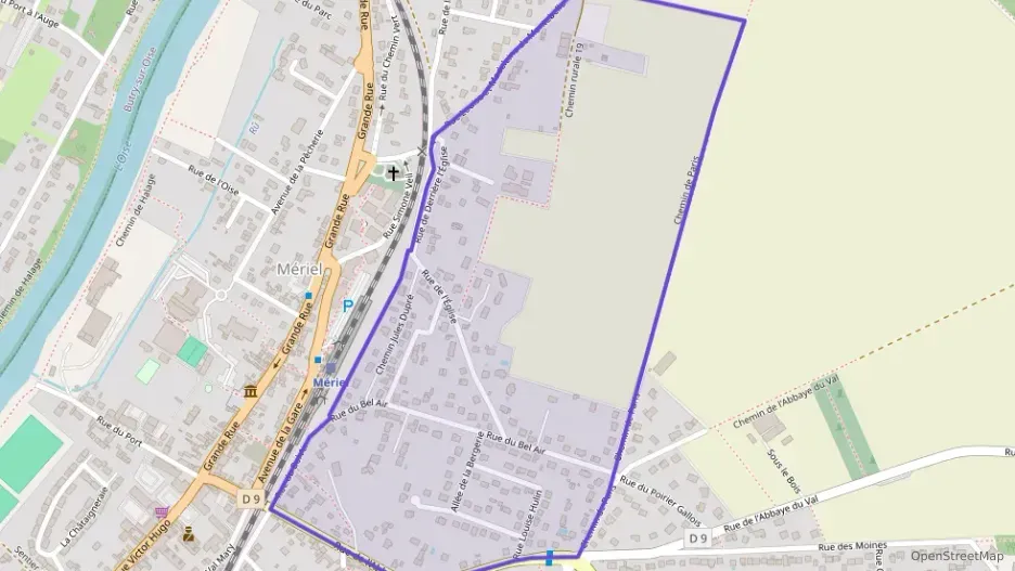 Maison 100 m² quatre pièces à vendre à Mériel