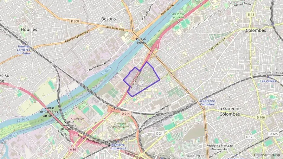 Maison 105 m² cinq pièces à vendre à Nanterre