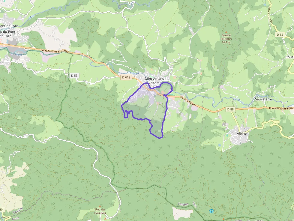 Maison 96 m² quatre pièces à vendre à Saint-Amans-Soult