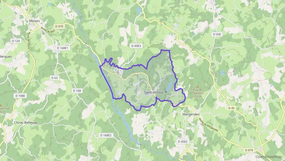 Maison 79 m² cinq pièces à vendre à Saint-Victour