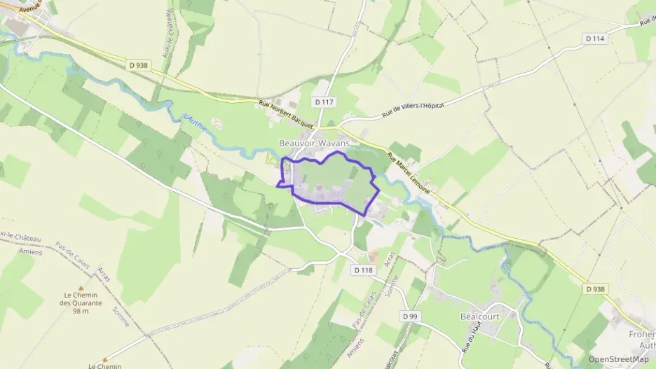 Maison 108 m² quatre pièces à vendre à Beauvoir-Wavans Maison 108 m² quatre pièces à vendre à Beauvoir-Wavans