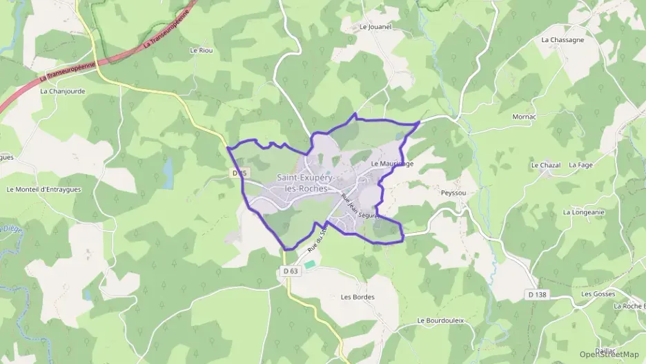 Maison 70 m² trois pièces à vendre à Saint-Exupéry-les-Roches