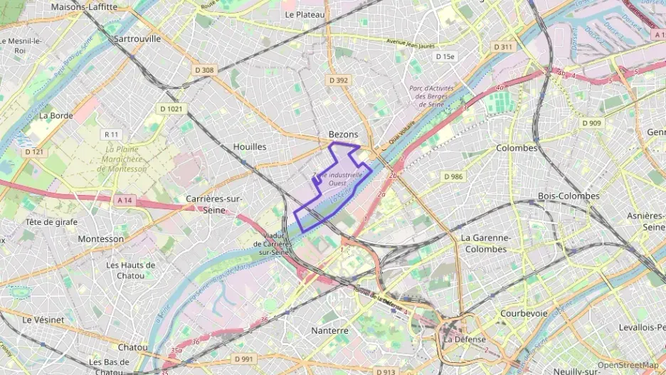 Maison 60 m² deux pieces à vendre à Bezons