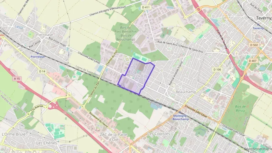 Maison 120 m² cinq pièces à vendre à Beauchamp Maison 120 m² cinq pièces à vendre à Beauchamp