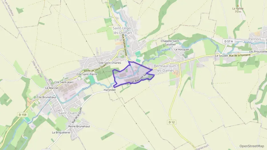 Maison 150 m² quatre pièces à vendre à Berteaucourt-les-Dames