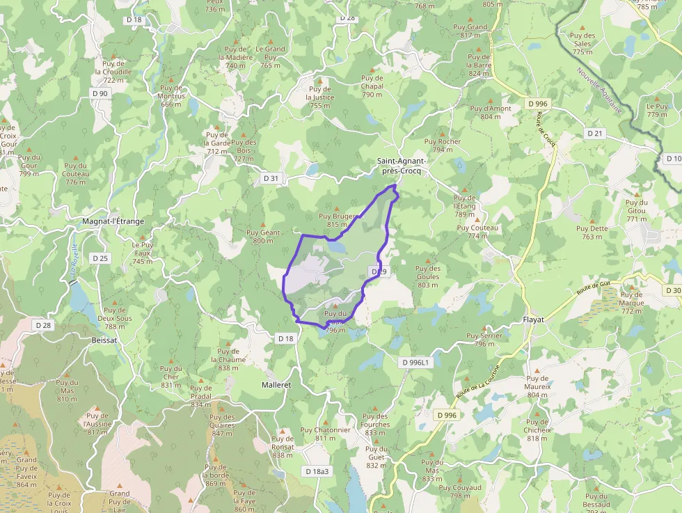 Maison 120 m² trois pièces à vendre à Saint-Agnant-près-Crocq