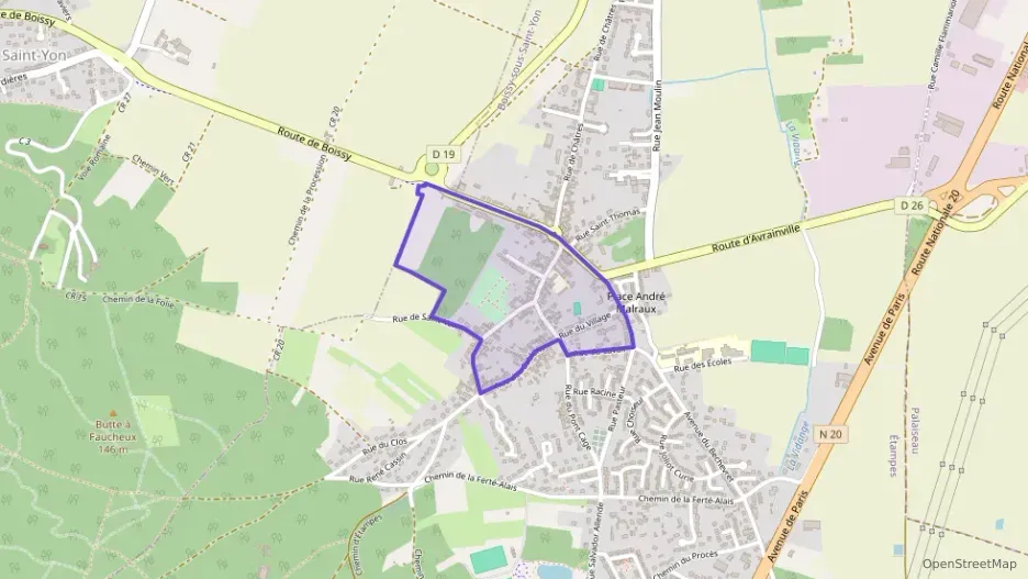 Maison 90 m² quatre pièces à vendre à Boissy-sous-Saint-Yon