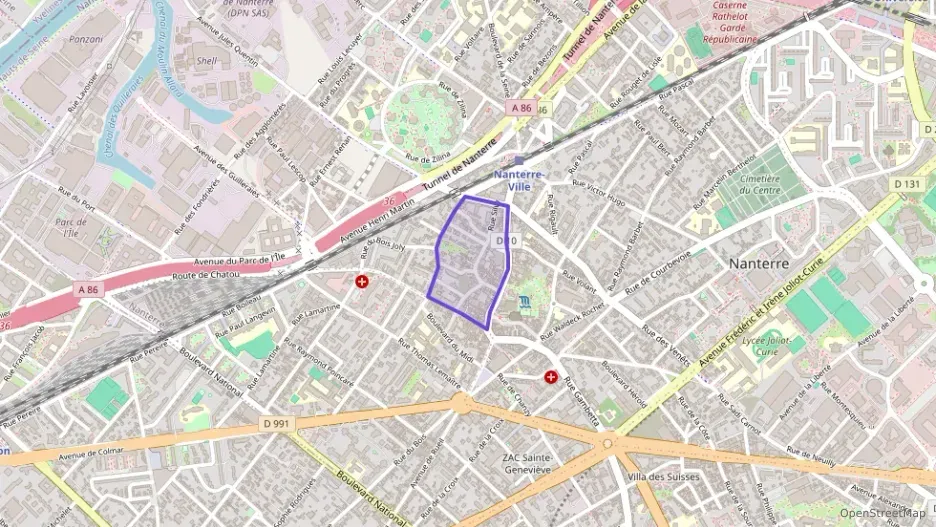 Maison 98 m² sept pièces à vendre à Nanterre