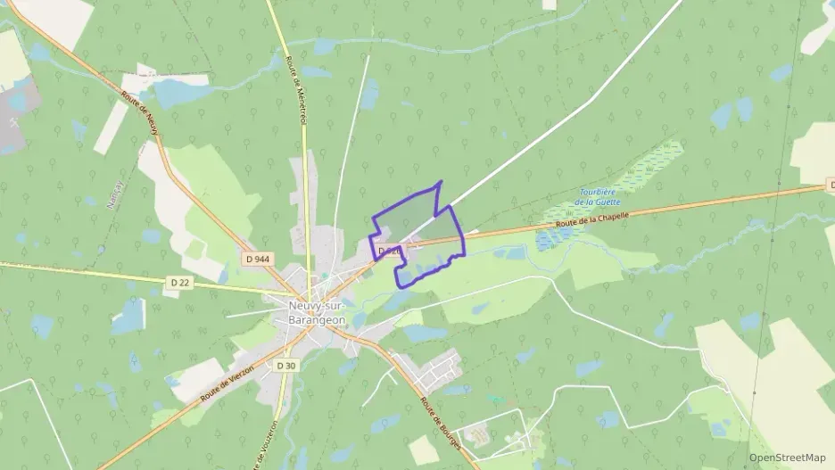 Maison 66 m² trois pièces à vendre à Neuvy-sur-Barangeon