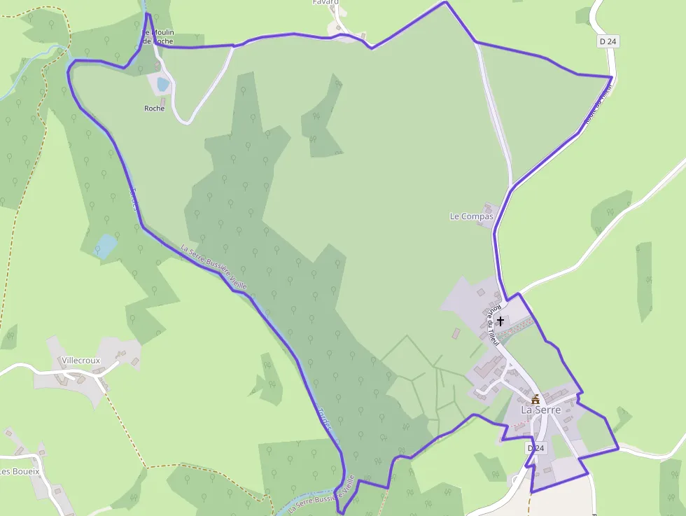 Maison 110 m² quatre pièces à vendre à La Serre-Bussière-Vieille