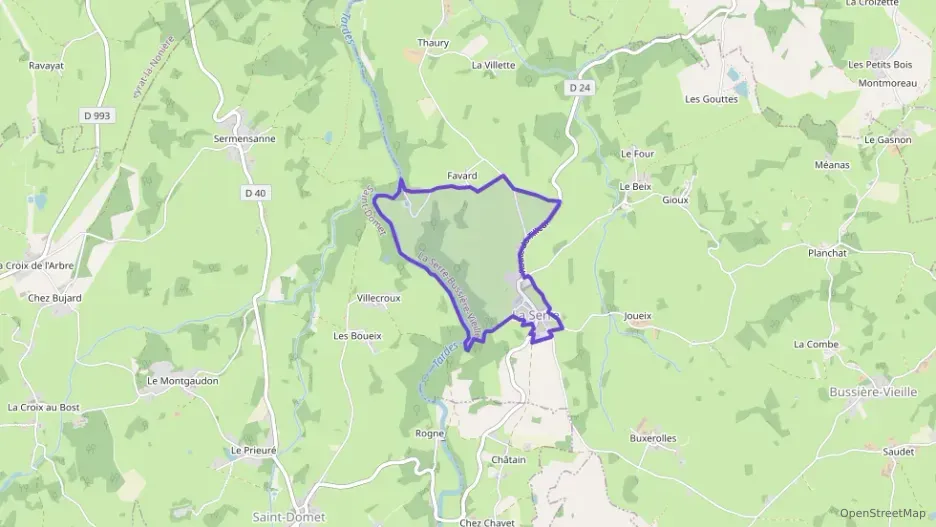 Maison 110 m² quatre pièces à vendre à La Serre-Bussière-Vieille Maison 110 m² quatre pièces à vendre à La Serre-Bussière-Vieille