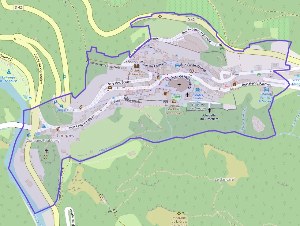 Maison 73 m² trois pièces à vendre à Conques-en-Rouergue
