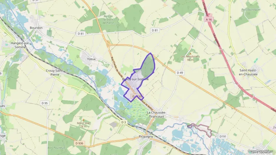 Maison 96 m² quatre pièces à vendre à Belloy-sur-Somme