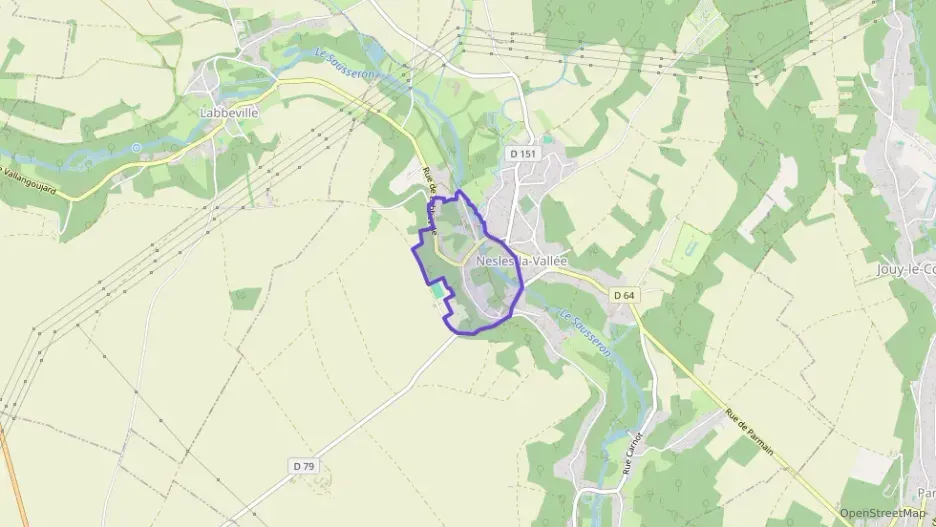 Maison 90 m² trois pièces à vendre à Nesles-la-Vallée Maison 90 m² trois pièces à vendre à Nesles-la-Vallée