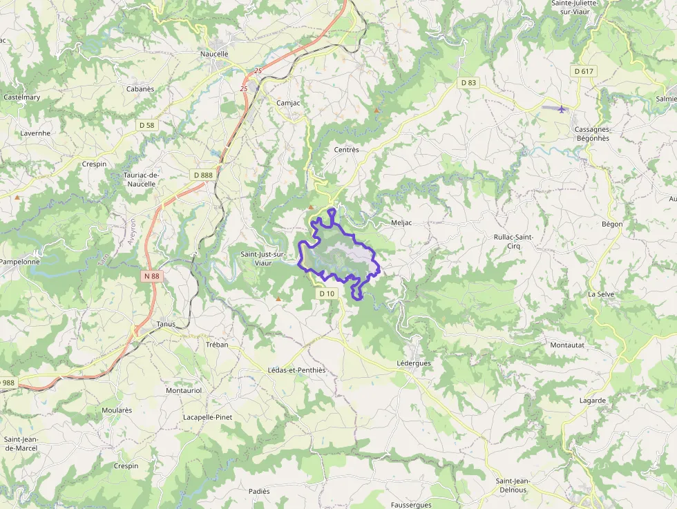 Maison 70 m² trois pièces à vendre à Saint-Just-sur-Viaur