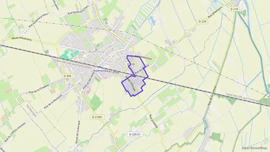 Maison 102 m² cinq pièces à vendre à Audruicq