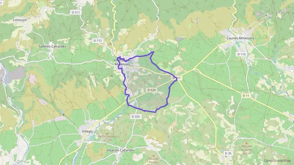 Maison 80 m² quatre pièces à vendre à Villeneuve-Minervois