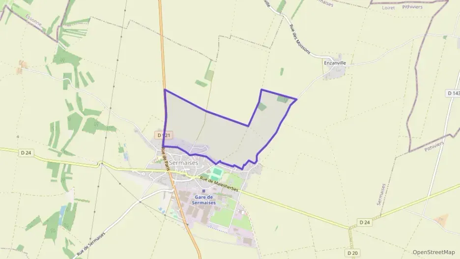 Maison 82 m² quatre pièces à vendre à Sermaises