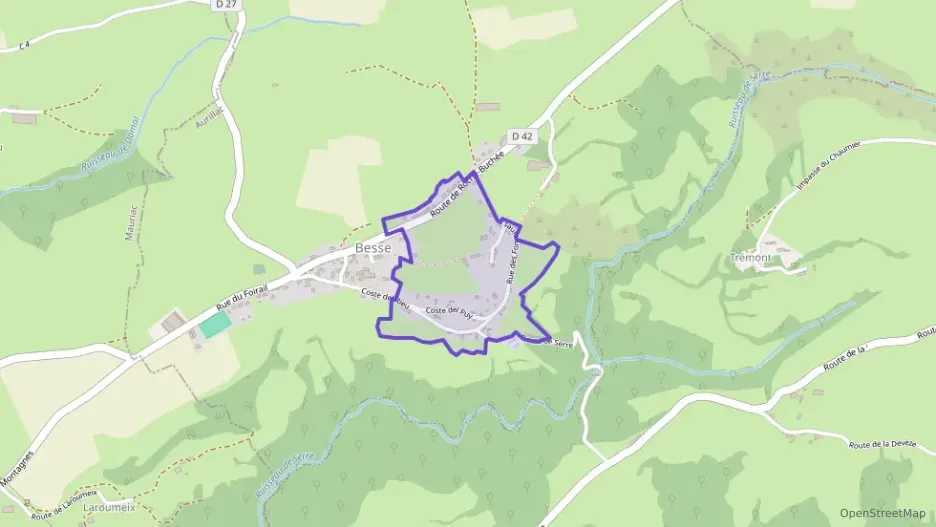 Maison 72 m² trois pièces à vendre à Besse Maison 72 m² trois pièces à vendre à Besse