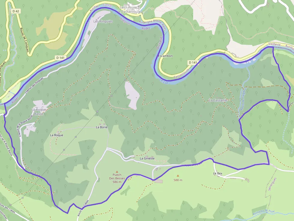 Maison 96 m² quatre pièces à vendre à Conques-en-Rouergue