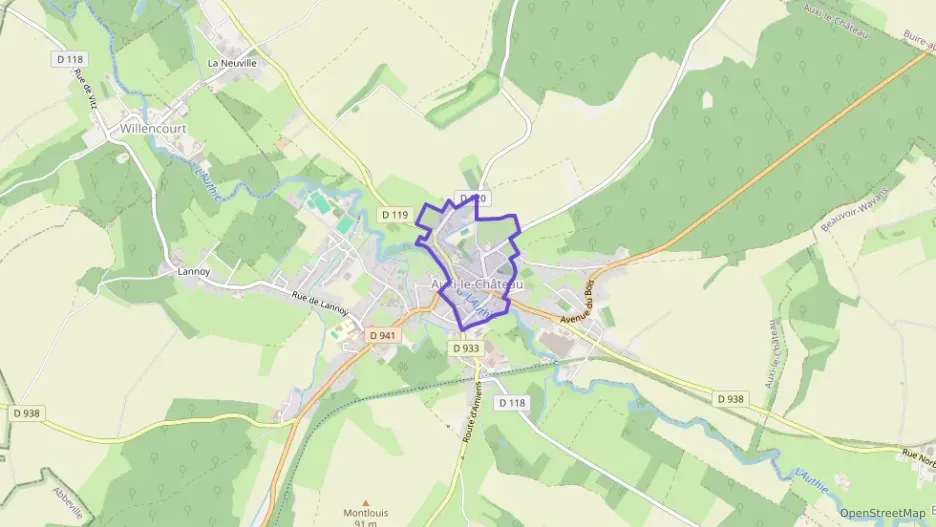 Maison 57 m² trois pièces à vendre à Auxi-le-Château