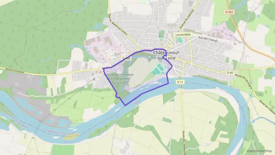 Maison 85 m² quatre pièces à vendre à Châteauneuf-sur-Loire
