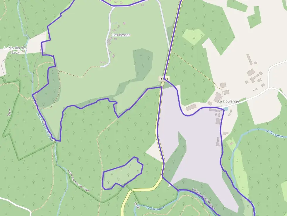 Maison 82 m² quatre pièces à vendre à Saint-Pardoux-le-Neuf