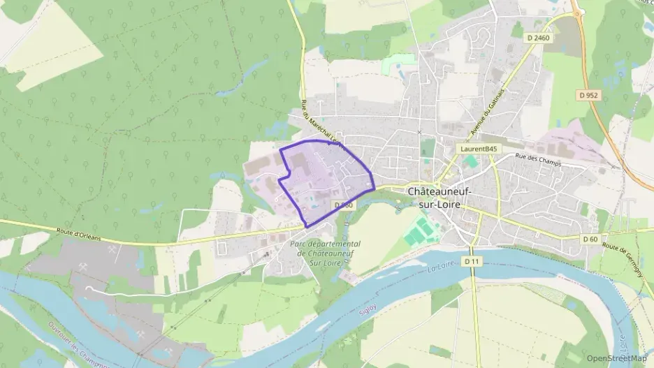 Maison 55 m² trois pièces à vendre à Châteauneuf-sur-Loire