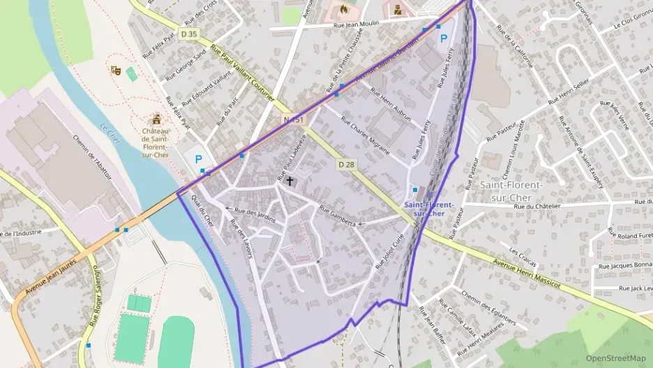 Maison 68 m² quatre pièces à vendre à Saint-Florent-sur-Cher Maison 68 m² quatre pièces à vendre à Saint-Florent-sur-Cher