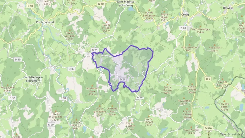 Maison 178 m² cinq pièces à vendre à Saint-Maurice-près-Crocq Maison 178 m² cinq pièces à vendre à Saint-Maurice-près-Crocq