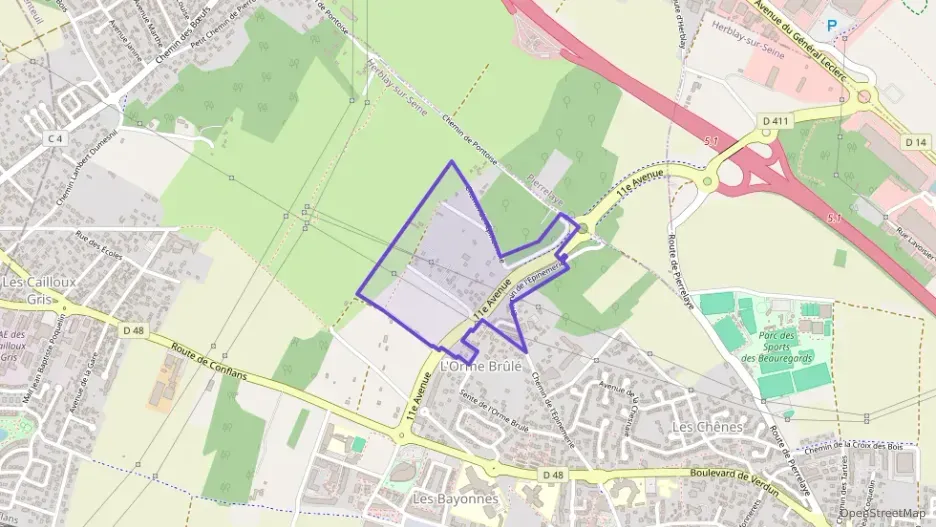 Maison 80 m² quatre pièces à vendre à Herblay-sur-Seine