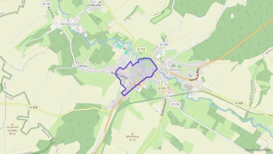 Maison 80 m² quatre pièces à vendre à Auxi-le-Château