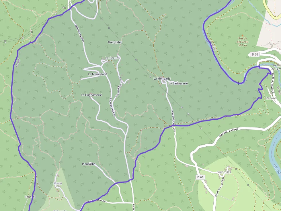 Maison 70 m² trois pièces à vendre à Le Bez