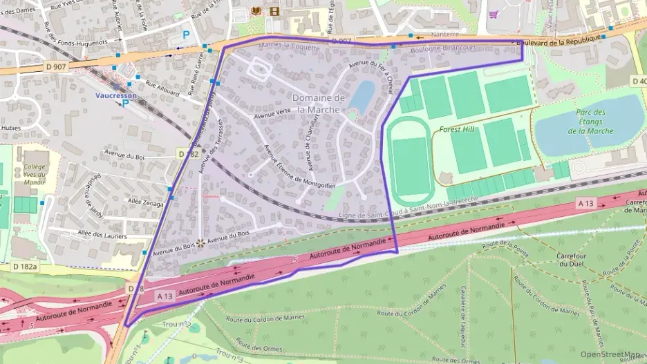 Maison 150 m² six pièces à vendre à Marnes-la-Coquette