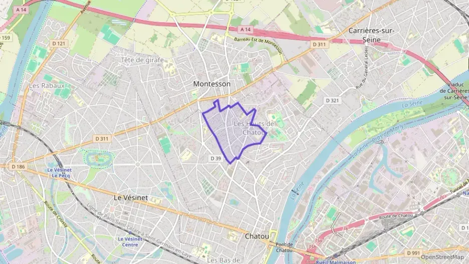 Maison 67 m² quatre pièces à vendre à Chatou Maison 67 m² quatre pièces à vendre à Chatou