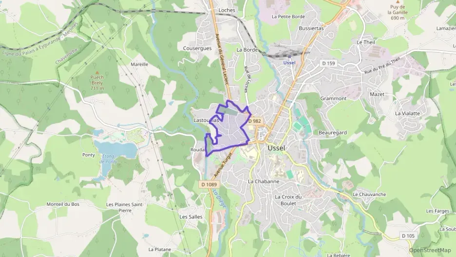 Maison 101 m² quatre pièces à vendre à Ussel