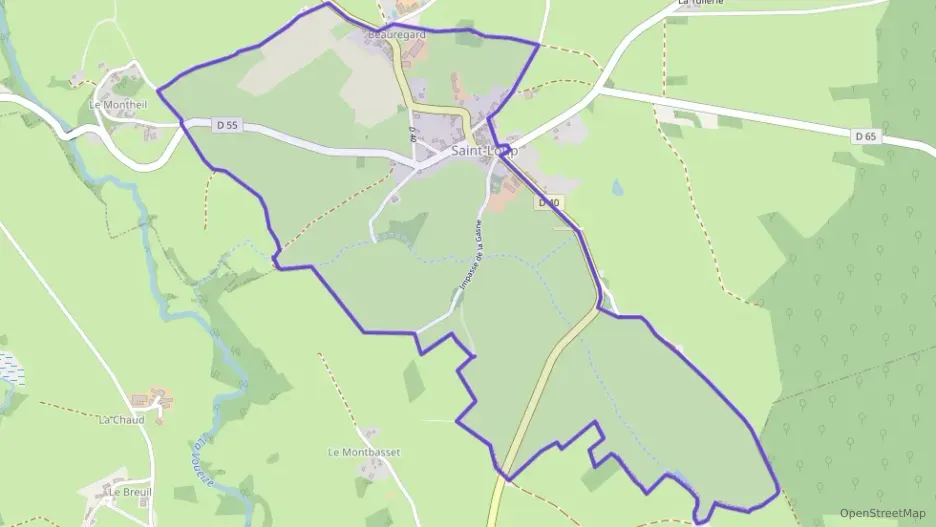 Maison 75 m² quatre pièces à vendre à Saint-Loup