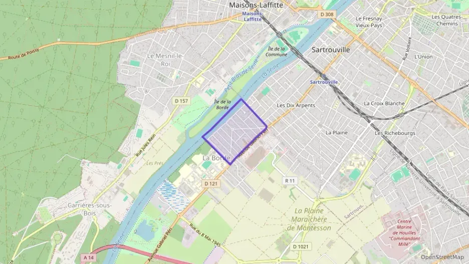 Maison 85 m² quatre pièces à vendre à Montesson