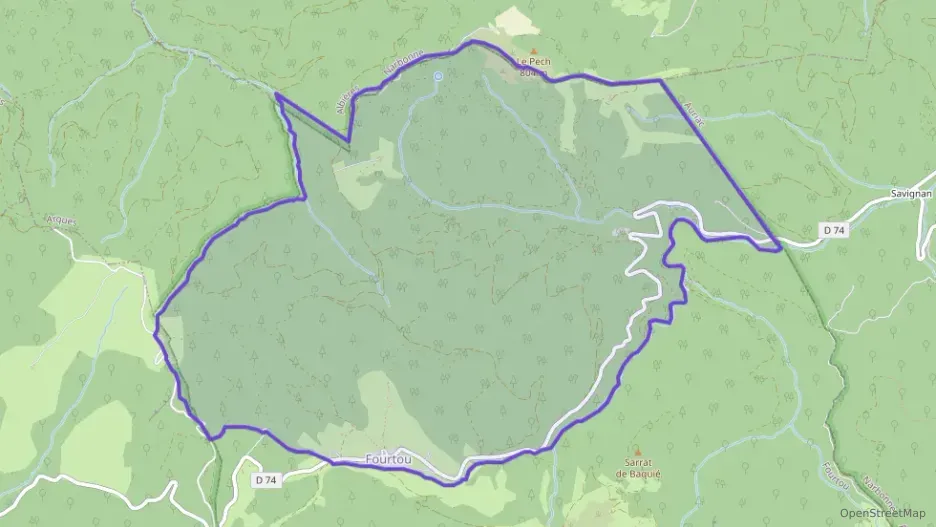 Maison 46 m² quatre pièces à vendre à Fourtou