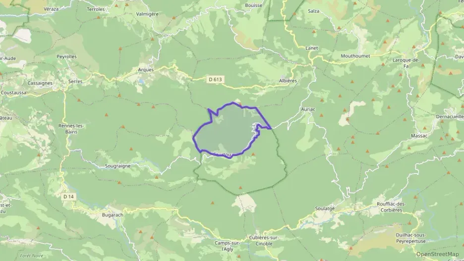 Maison 46 m² quatre pièces à vendre à Fourtou