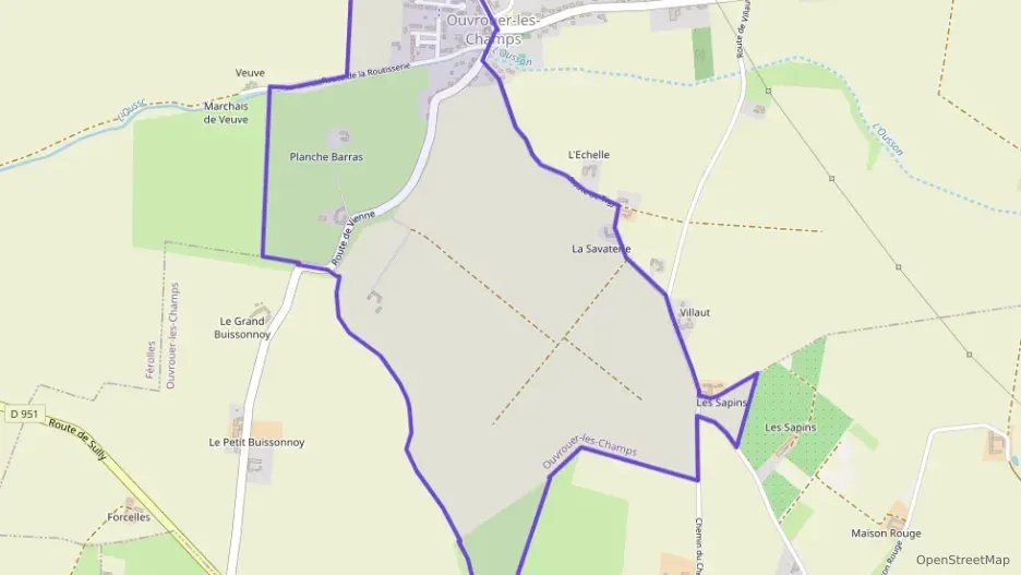 Maison 157 m² six pièces à vendre à Ouvrouer-les-Champs Maison 157 m² six pièces à vendre à Ouvrouer-les-Champs