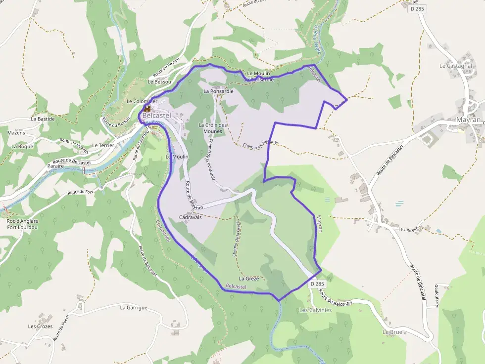 Maison 67 m² trois pièces à vendre à Belcastel