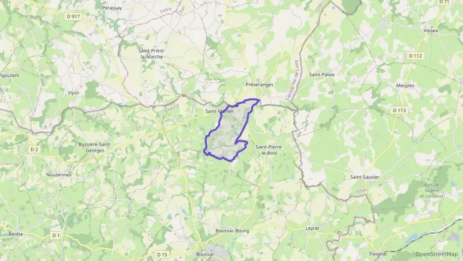 Maison 66 m² quatre pièces à vendre à Saint-Marien