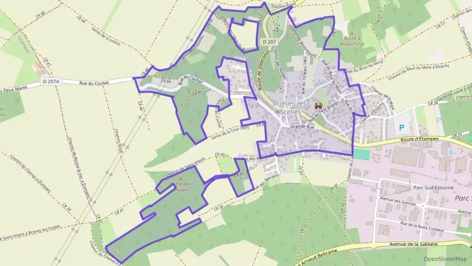 Maison 68 m² quatre pièces à vendre à Brières-les-Scellés