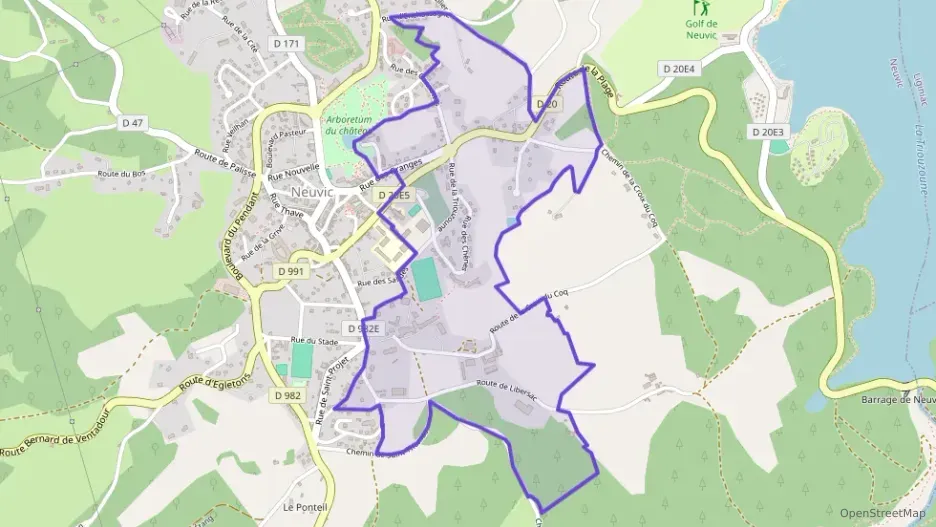 Maison 72 m² quatre pièces à vendre à Neuvic