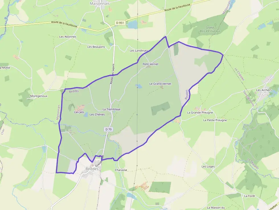 Maison 77 m² trois pièces à vendre à Beddes