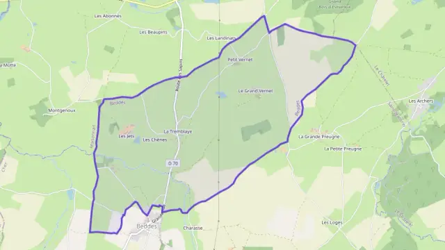 Maison 77 m² trois pièces à vendre à Beddes