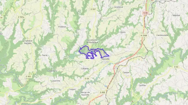 Maison 61 m² trois pièces à vendre à Naucelle