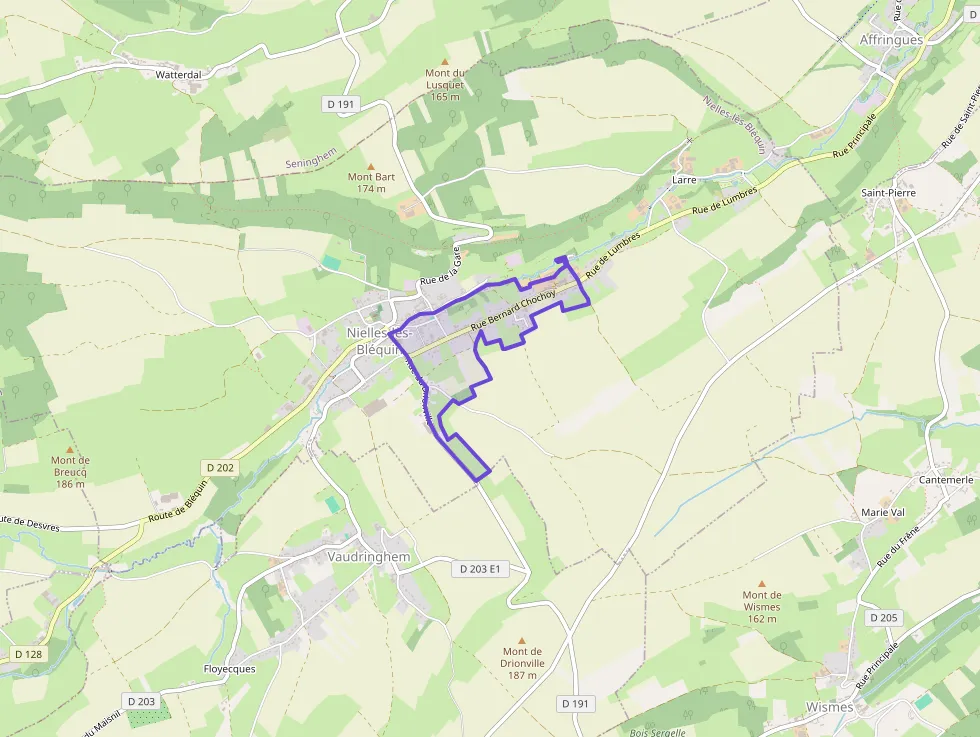 Maison 66 m² quatre pièces à vendre à Nielles-lès-Bléquin