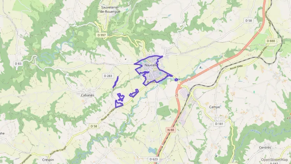 Maison 161 m² sept pièces à vendre à Naucelle